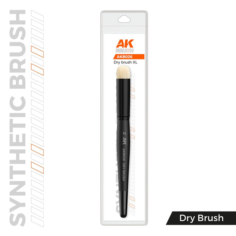 AK Interactive SYNTHETIC DRY BRUSH - XL