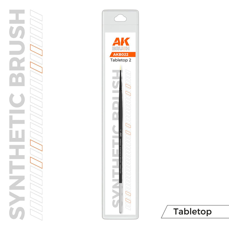 AK Interactive SYNTHETIC TABLETOP BRUSH - 2