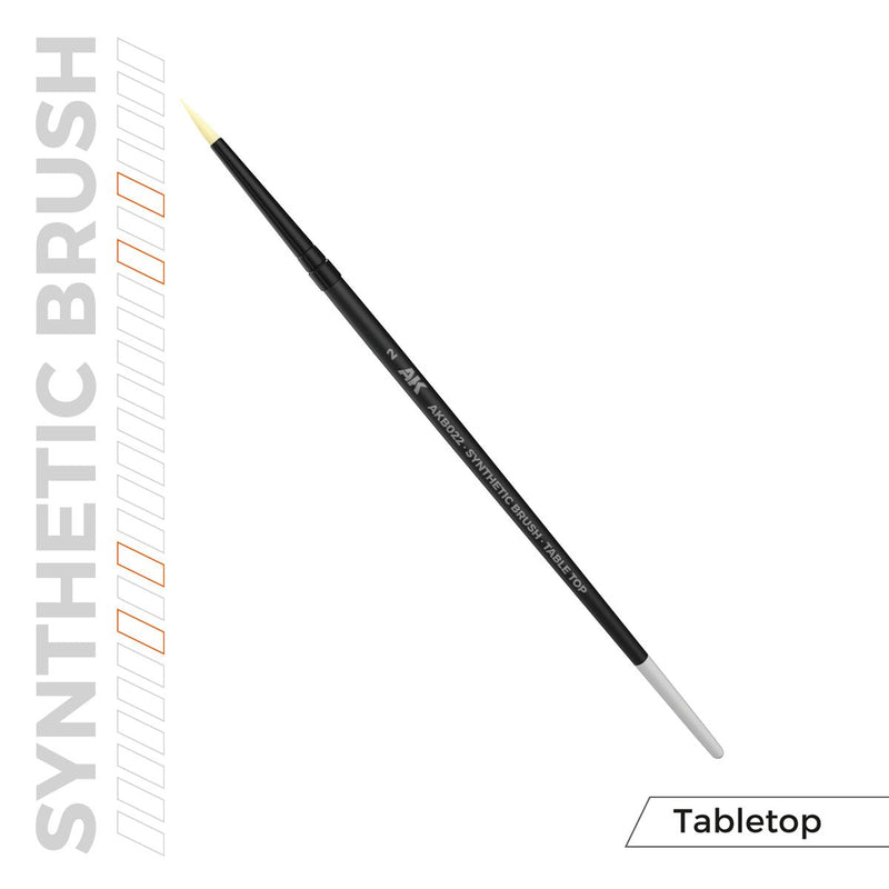 AK Interactive SYNTHETIC TABLETOP BRUSH - 2