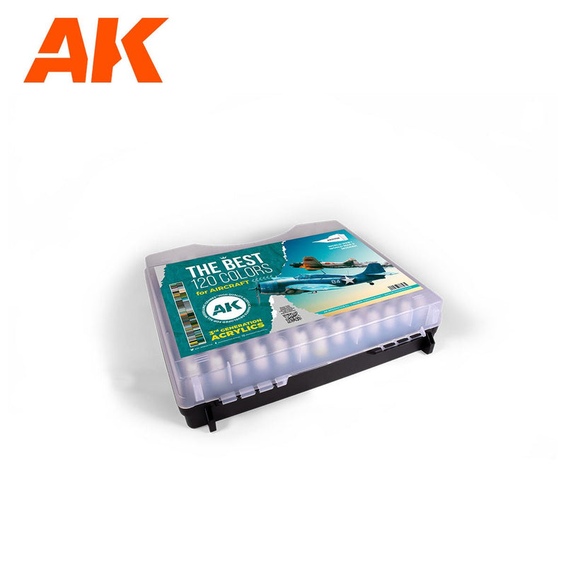 AK Interactive: The Best 120 Colors for Aircraft - AK11706
