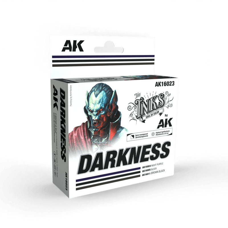 AK Interactive - The Inks - Darkness AK16023