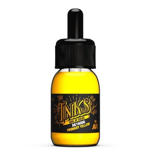 AK Interactive - The Inks - Primary Yellow AK16006