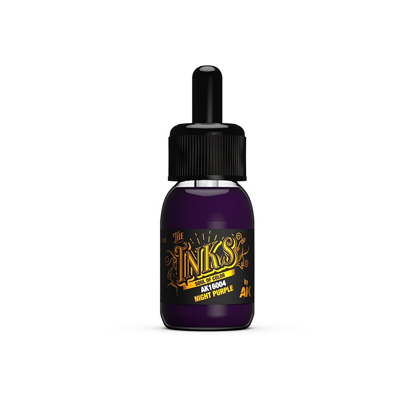 AK Interactive - The Inks - Secondary Colors Set AK16022
