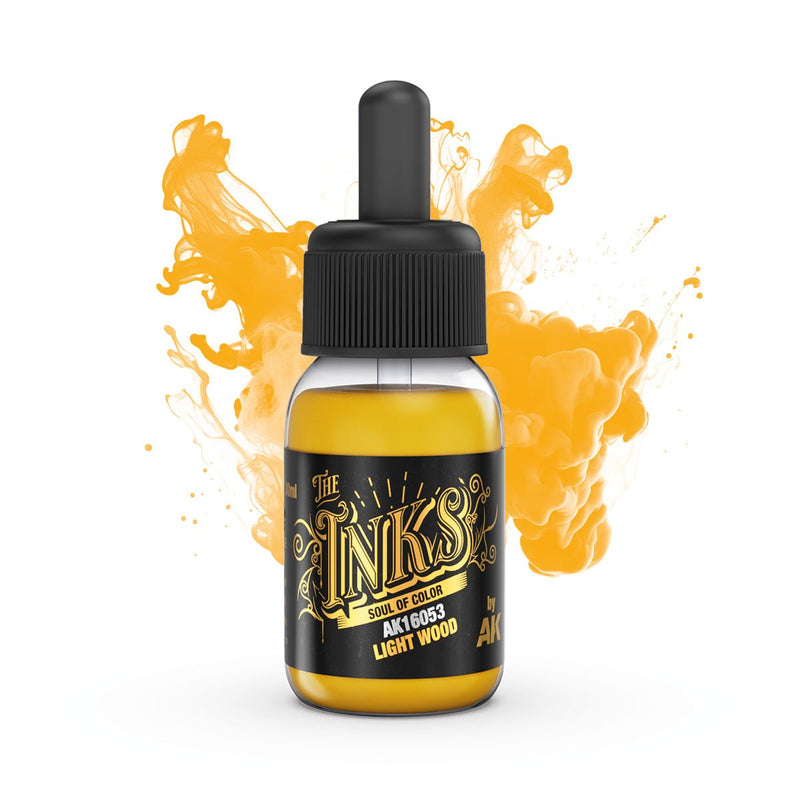 AK Interactive The Inks - Timber Colours Set
