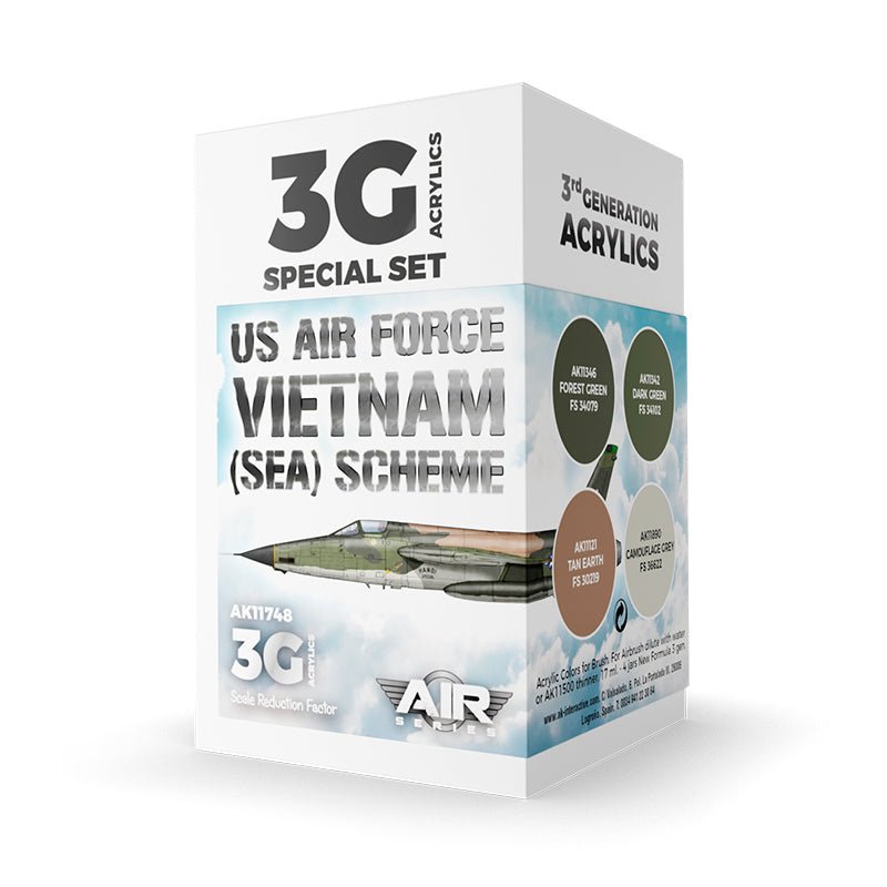 AK Interactive - US Air Force South East Asia (Sea) Scheme Set 3G