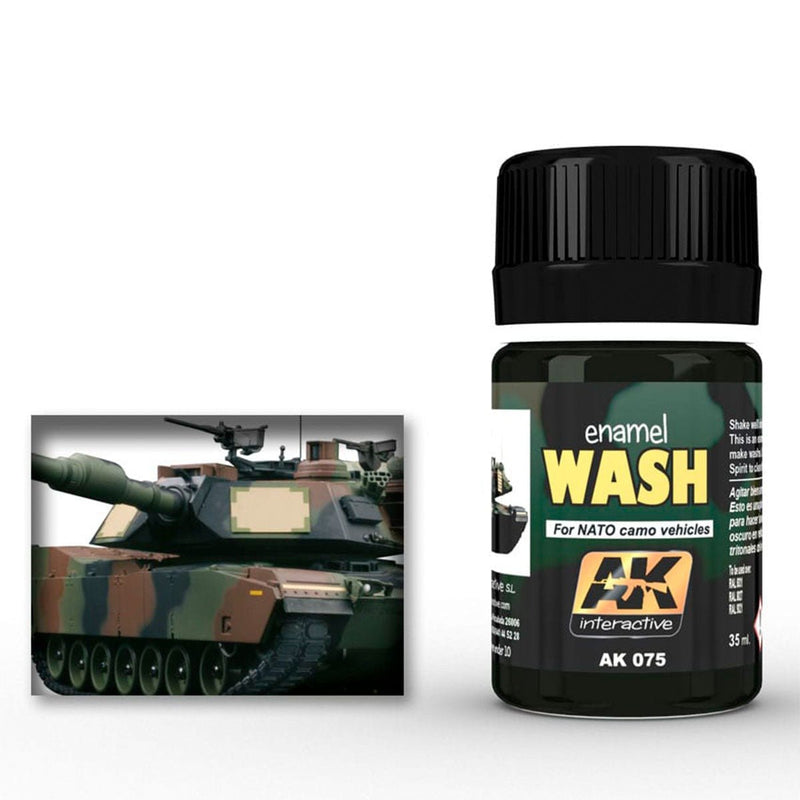 AK Interactive Wash for NATO Vehicles AK075