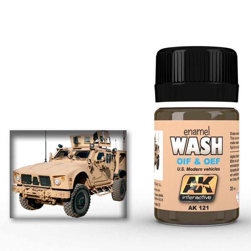 AK Interactive Wash for OIF & OEF - US Vehicles AK121