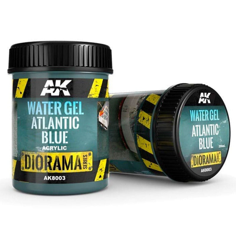 AK Interactive Water Gel Atlantic Blue 250ml