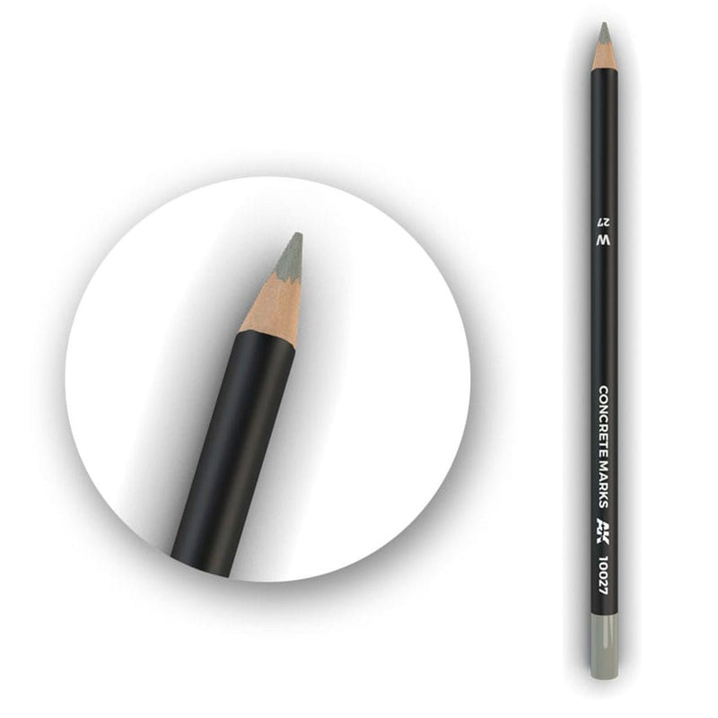 AK Interactive Watercolor Pencil Concrete Marks AK10027