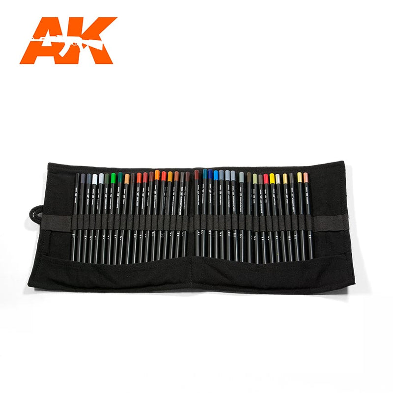 AK Interactive Weathering Pencils Full Range Case AK10048