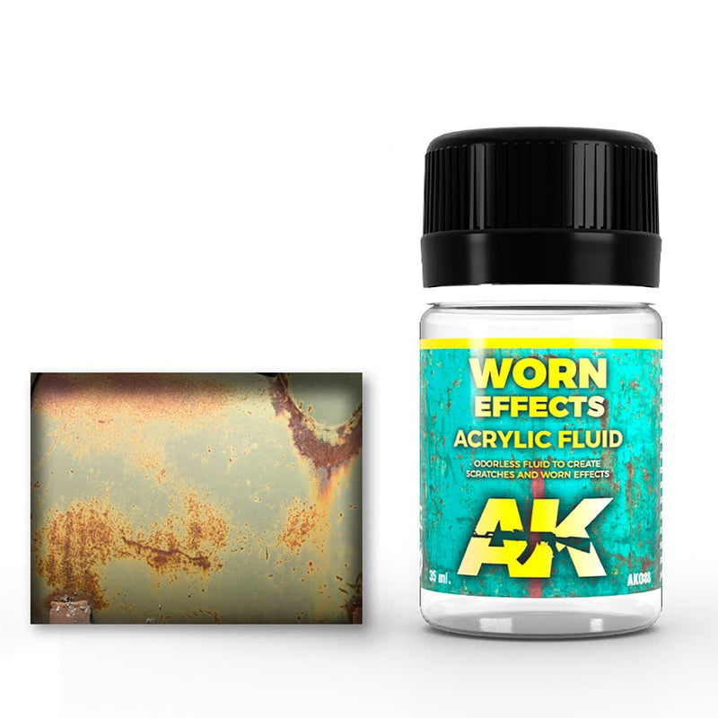 AK Interactive Worn Effects Acrylic Fluid (35ml) AK088
