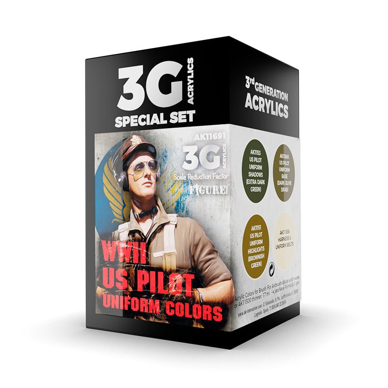 AK Interactive - WWII US Uniform Colors 3G