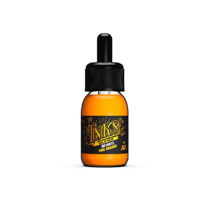 AK Interactive - The Inks - Secondary Colors Set AK16022