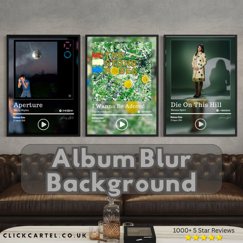 Custom Song Poster