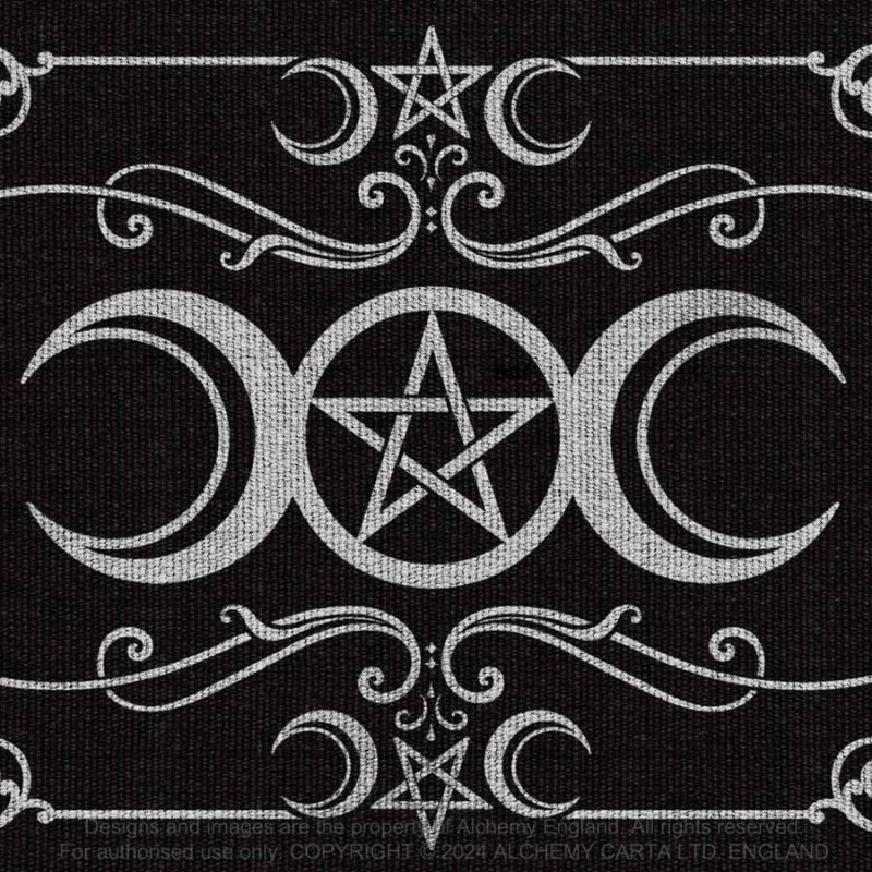 Alchemy Gothic Triple Moon Rug