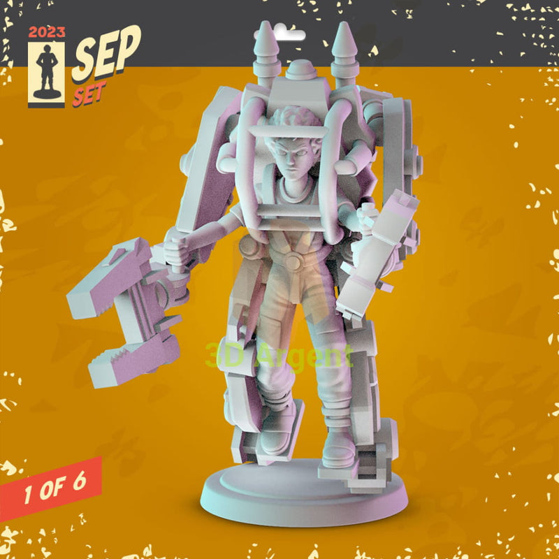 Alien Figures compatible D&D DragonLance Miniatures Pop Minis