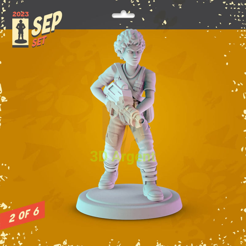 Alien Figures compatible D&D DragonLance Miniatures Pop Minis