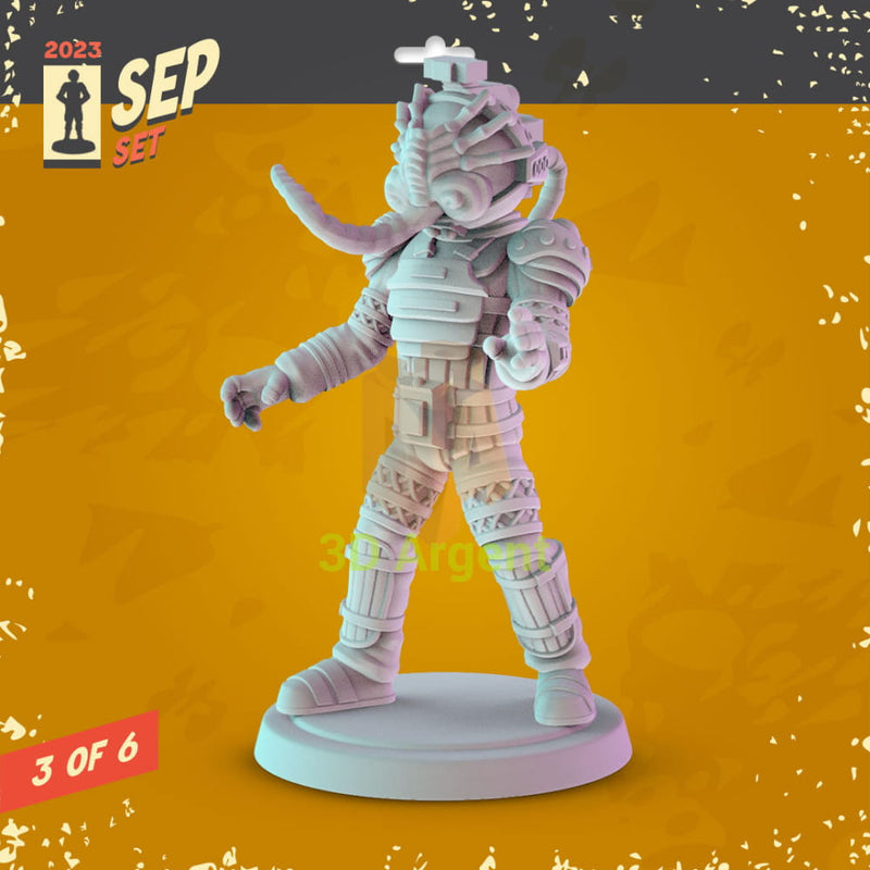 Alien Figures compatible D&D DragonLance Miniatures Pop Minis