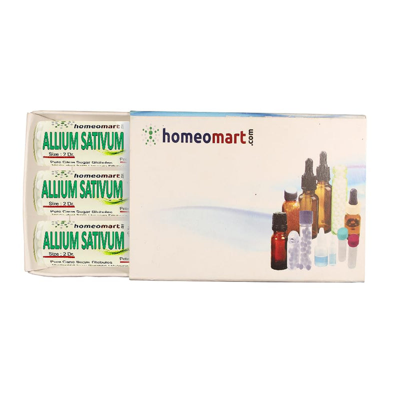Allium Sativum Homeopathy Pellets 30C – Pack of 3 | Homeomart