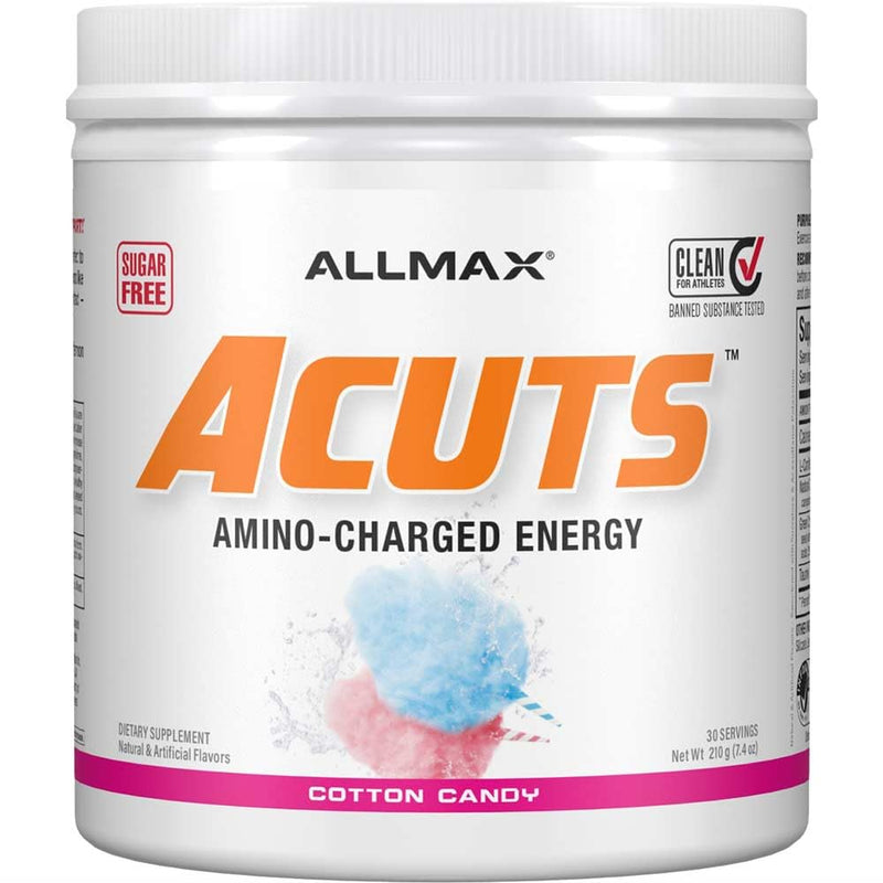 ALLMAX A:CUTS Amino-Charged Energy Drink Cotton Candy - 210 g | 30 Servings