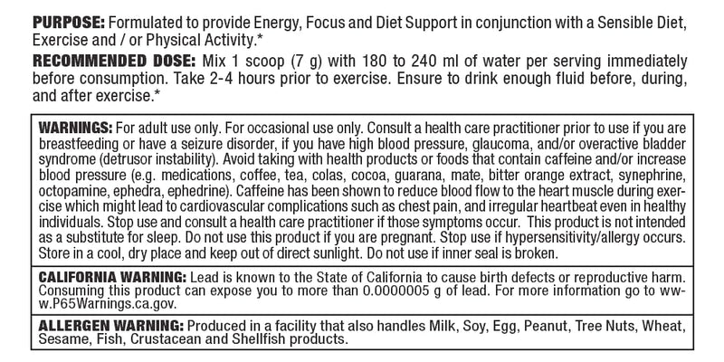 AllMax AMINOCUTS (ACUTS) – Orange Amino-Charged Energy Drink, 30 Servings
