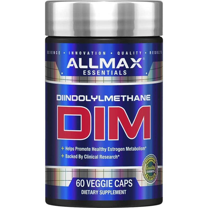 ALLMAX Essentials DIM – 60 Veggie Caps (100 mg) | Vegan Hormonal Support