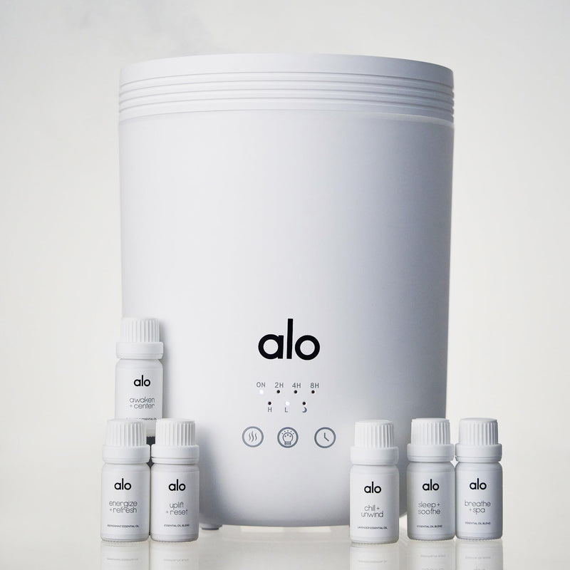 ALO Essential Oil Collection | 6 Essential Oils for Energy, Balance & Relaxation | Boxed Gift Set
