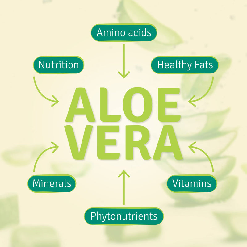 Aloe Life Whole Leaf Aloe Vera Juice - Certified Organic, Gluten-Free (Aloe Gold, 16 oz)