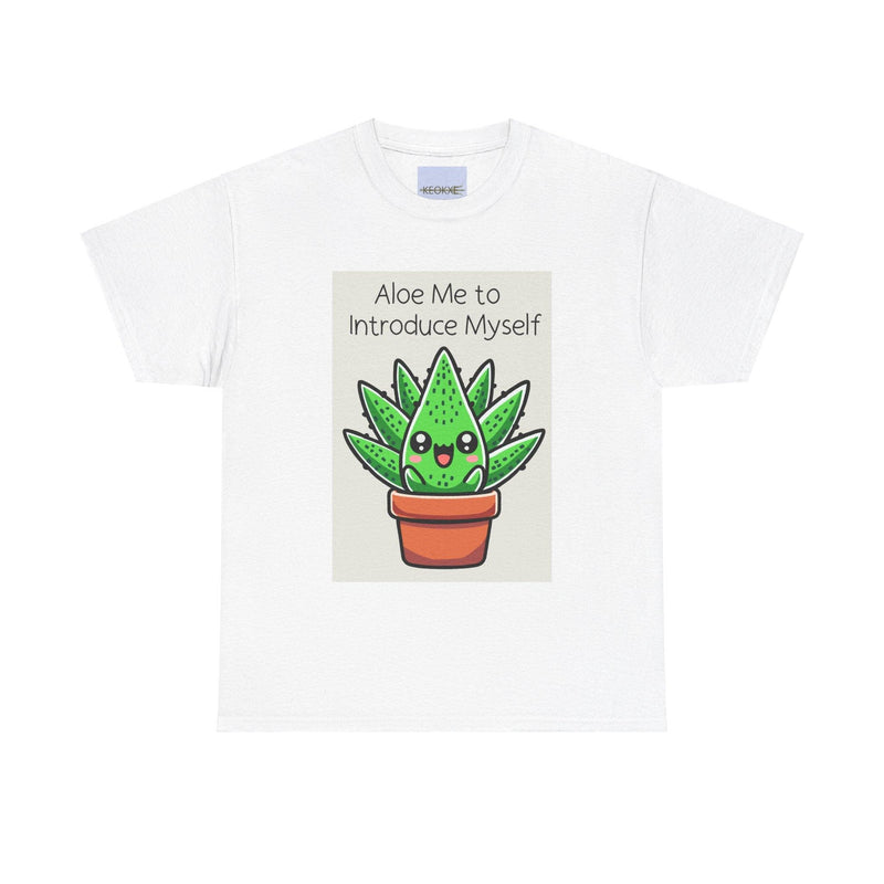 Aloe Me to Introduce Myself – Funny Plant Tee