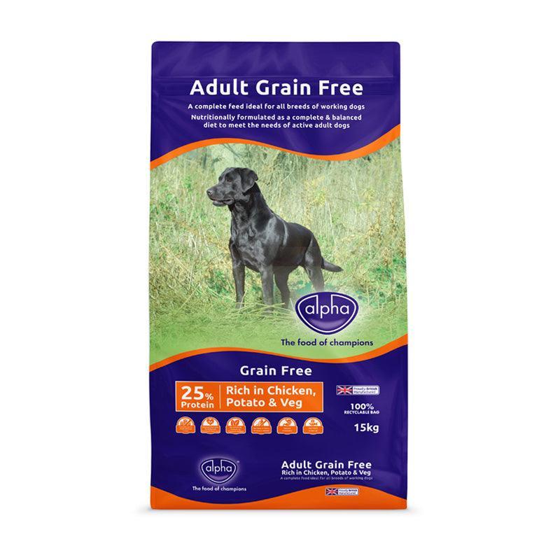 Alpha Adult Grain Free Chicken 15kg