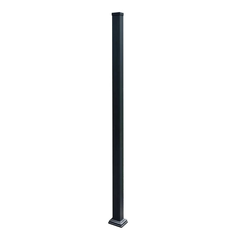 Aluminium Fence Post Anthracite 1.9m