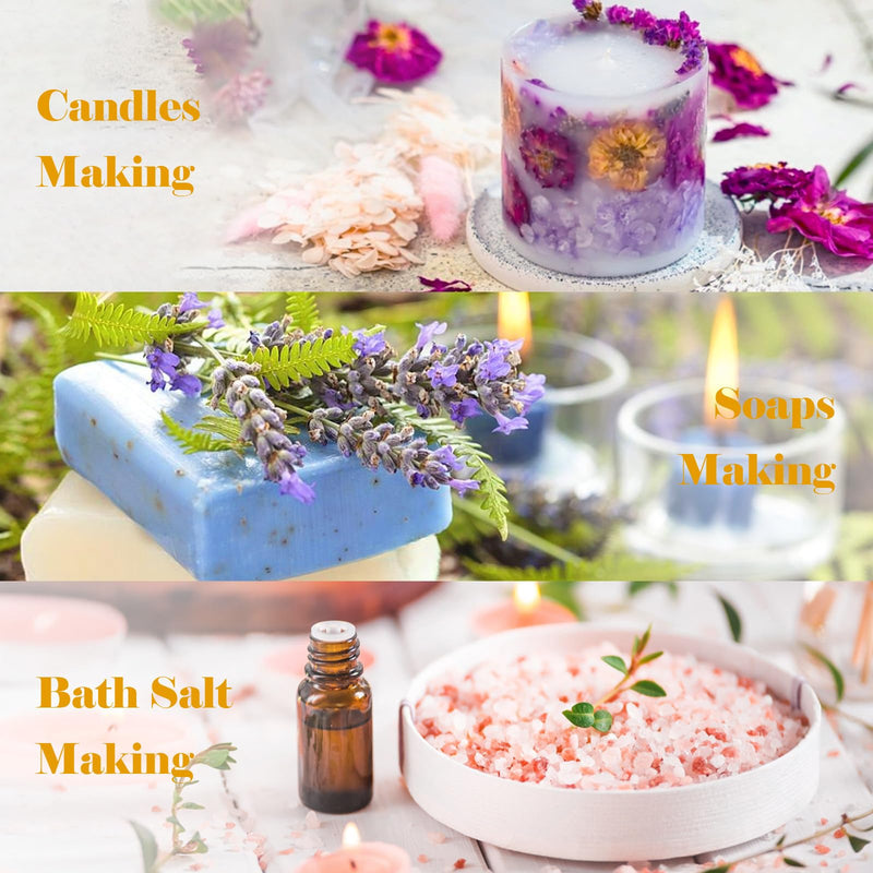 AmaKane Feminine Fragrance Oils – 6x10ml Set for Diffuser, Candle & Soap | Floral Grace, Miss Coco, Midnight Orchid & More