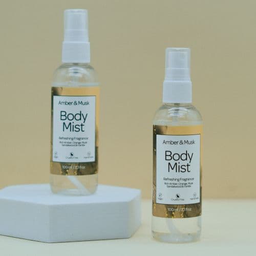 Amber & Musk Body Mist