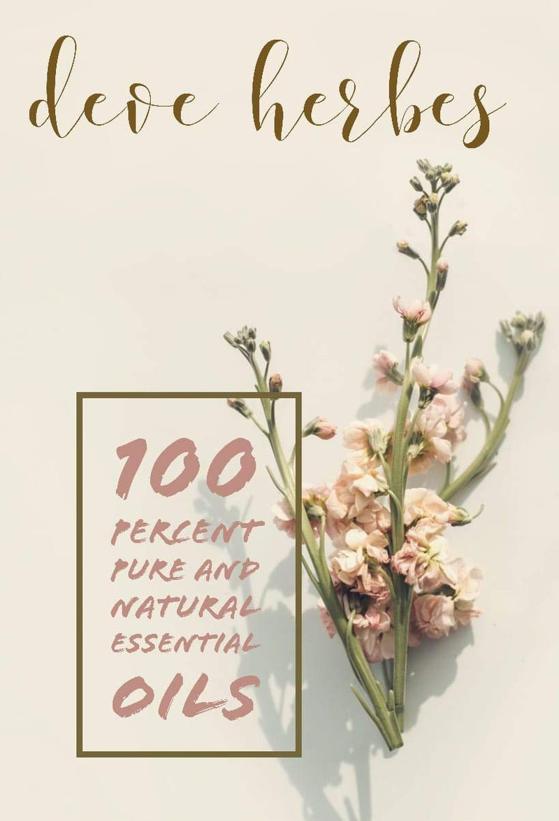 Deve Herbes Pure Citronella Essential Oil - Steam Distilled 50ml (1.69 oz)