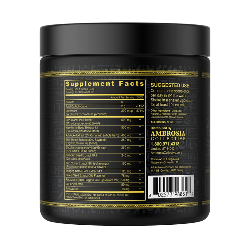 Ambrosia Nektar Superfood Powder – Apple Symphony Greens Alternative for Energy, Digestion & Immune Support | 30 Servings