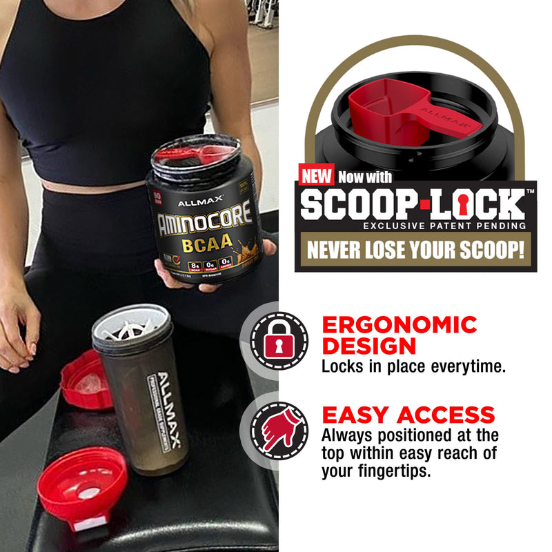 ALLMAX AMINOCORE BCAA Powder – Watermelon, 8,180 mg BCAAs, 945 g