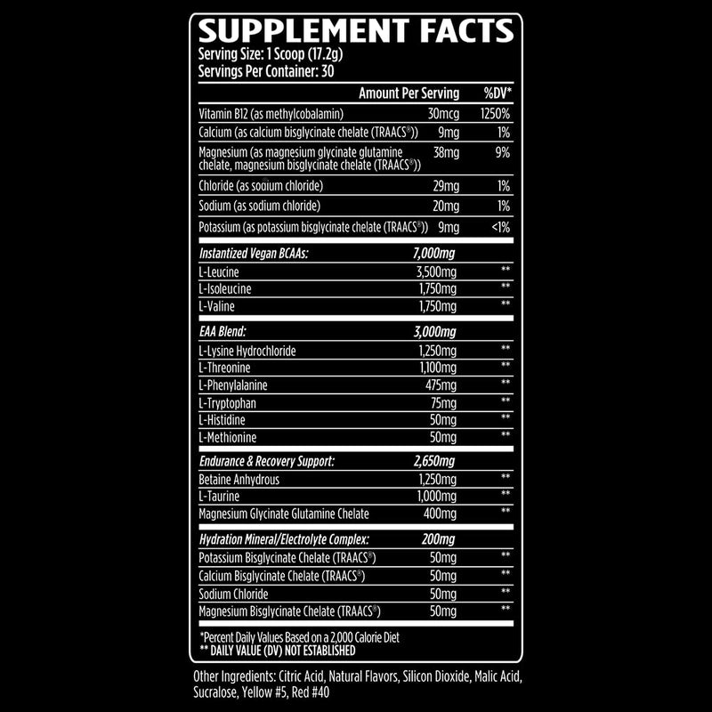 Aminogex Ultra BCAA Powder – Tropical Mango, 30 Servings