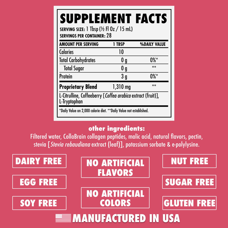AminoMind Nootropic Collagen for Brain Health | HEALTH DIRECT 14oz