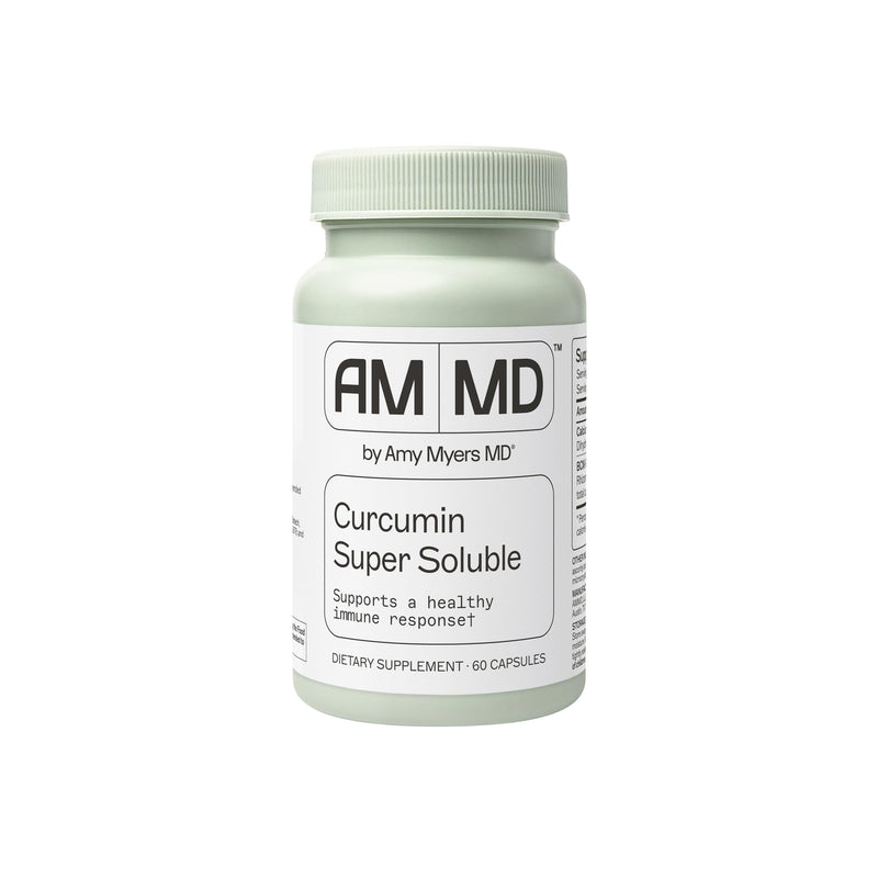 Amy Myers MD Curcumin Super Soluble – BCM-95 Turmeric – Supports Immune Health, Gut Integrity & Liver Detox – 60 Capsules