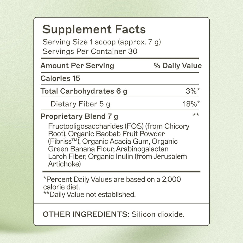 Amy Myers MD Prebiotic Fiber Powder – Gut Support, Organic Acacia Fiber | Keto & Gluten Free | 30 Servings