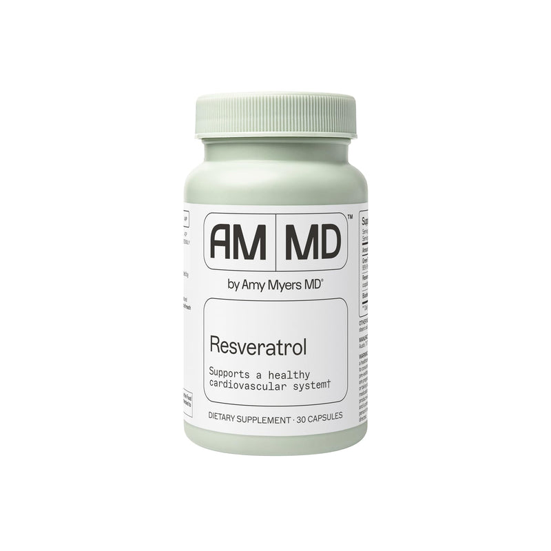 Amy Myers MD Resveratrol Supplement | Cellular Health & Healthy Aging | Gluten-Free