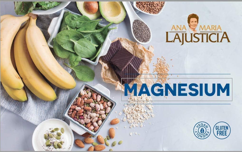 ANA Maria LAJUSTICIA Magnesium Carbonate – 75 Tablets, Gluten Free, Kosher, Vegan, 2-Unit Pack