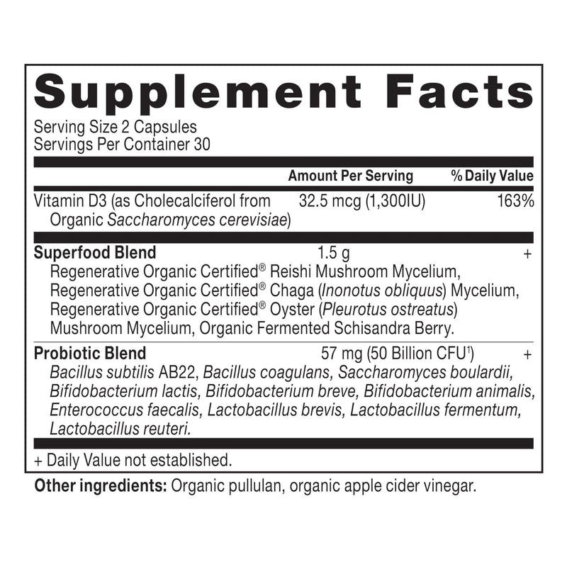 Ancient Nutrition Regenerative Organic Probiotics for Women – 25B CFUs, 60 Count