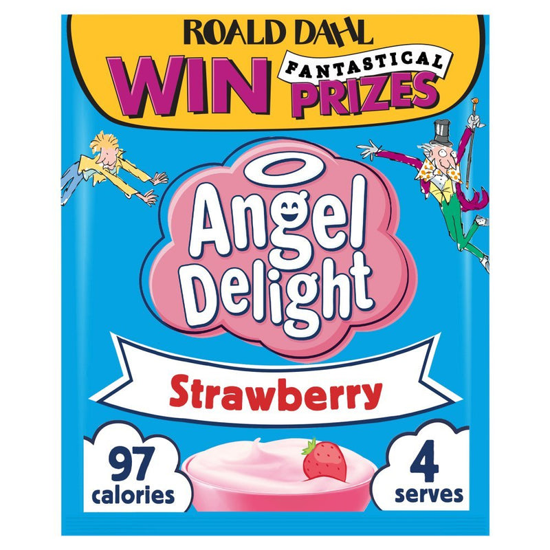 Angel Delight Strawberry Instant Dessert 59g (Case of 21)