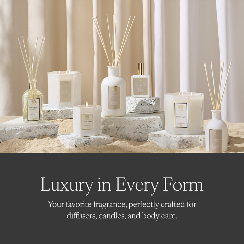Antica Farmacista Home Ambiance Diffuser - Luxury Reed Diffuser, Warm White 16.9 oz