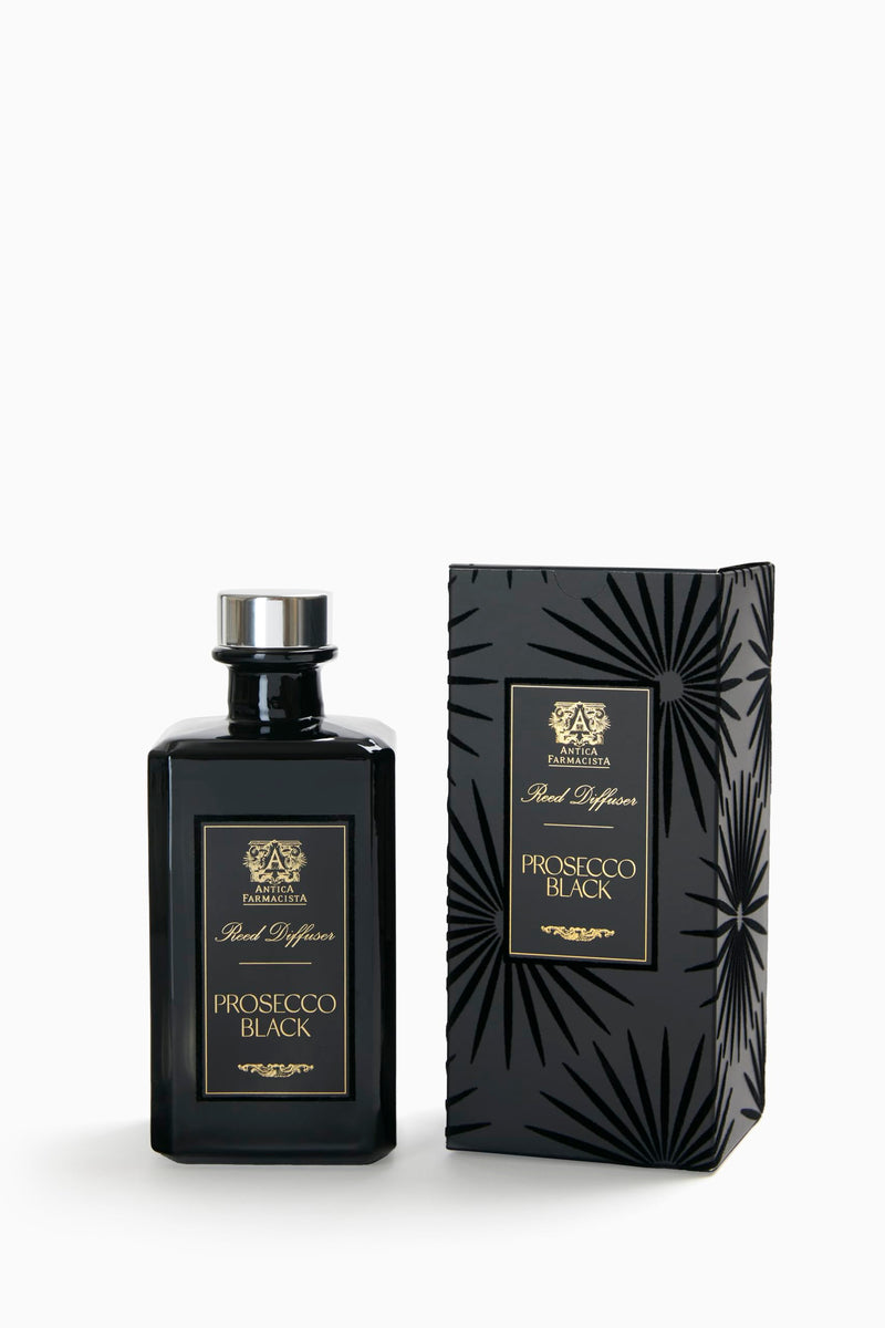 Antica Farmacista Prosecco Black Diffuser 10.8 oz - Luxury Reed Diffuser Gift
