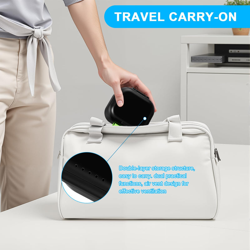 ANYLEY Leak-Proof Denture Case | Travel Bath Cup for Dentures & Retainers