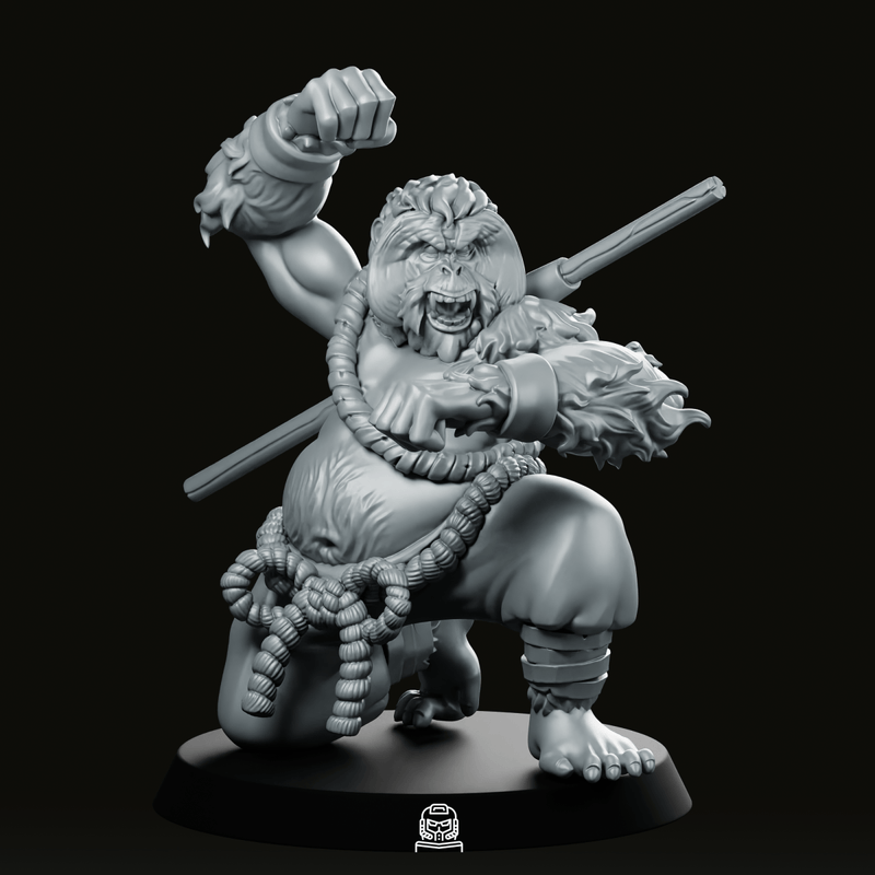ApeStrike Tao Miniature Fantasy Ape Brawler Brute
