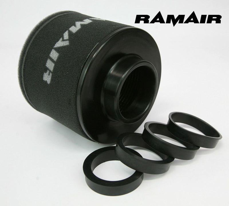RamAir Universal Foam Cone Filter - 70/76/80/85/90mm Multi Size Inlet