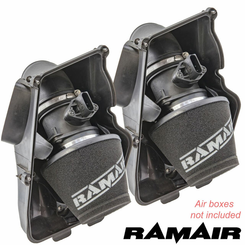 Pair of RamAir Performance Air Filters - Audi S6 C6 5.2 V10